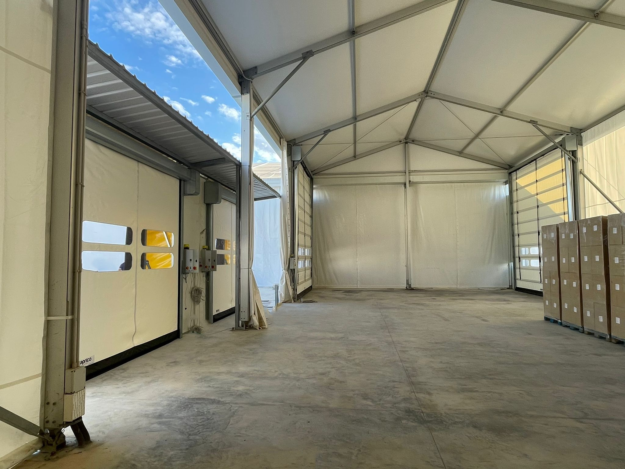 porte rapide per capannoni