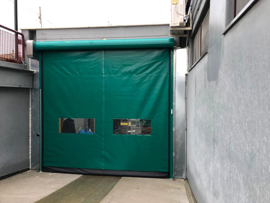 Porta rapida Aprico per camera calda.