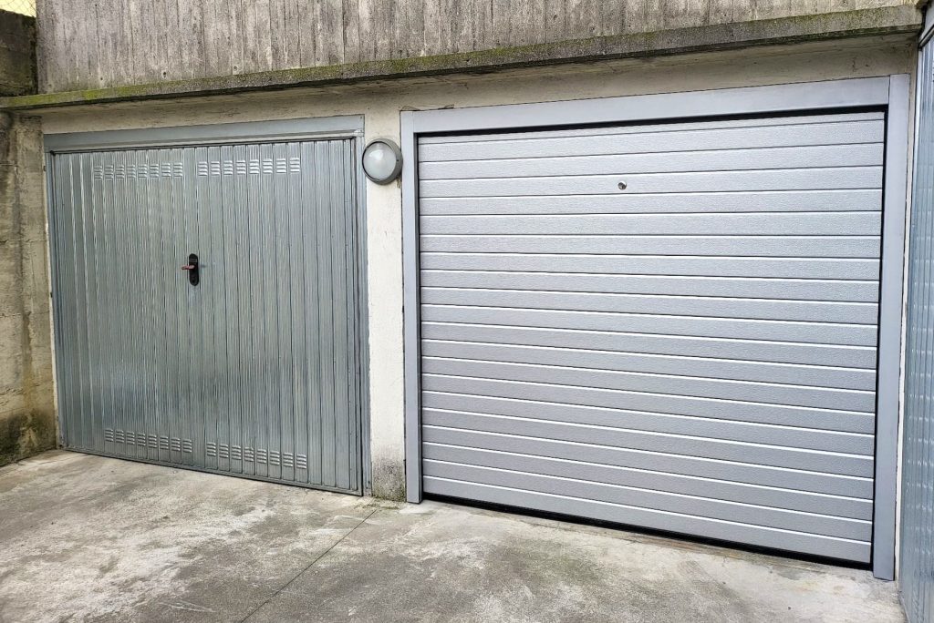 porta sezionale per garage e porta basculante