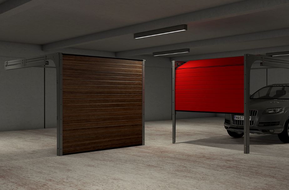 Porte sezionali per garage Aprico